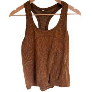 Lululemon Swiftly Tech RB Tank 2.0 *Race Length Brown Size 8